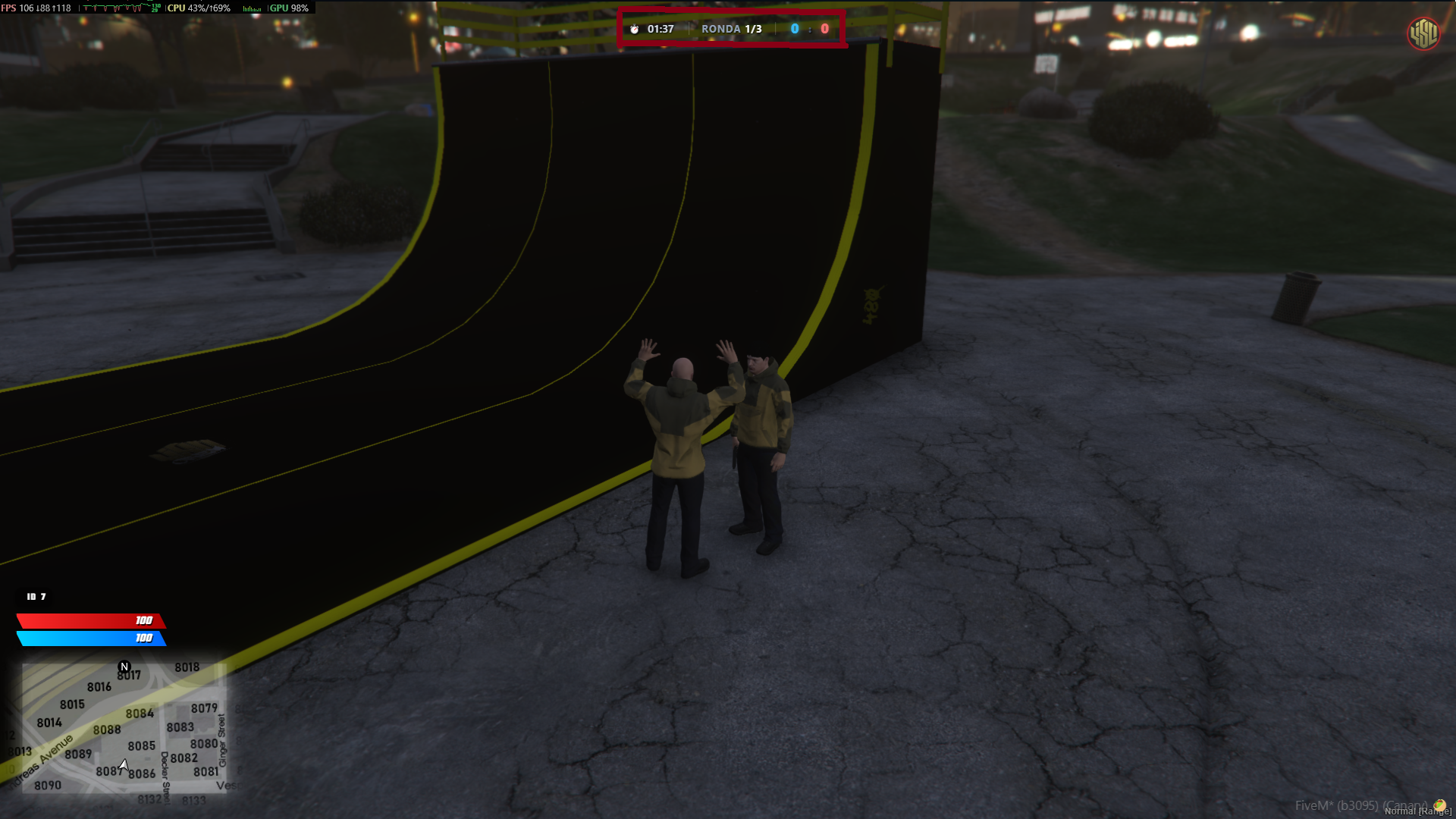 HUD duelo